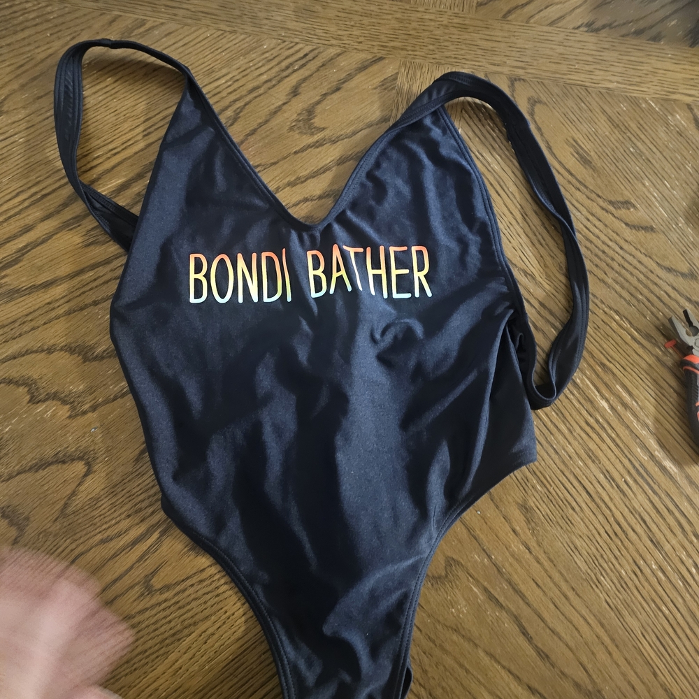 Navy One Piece Swimsuit